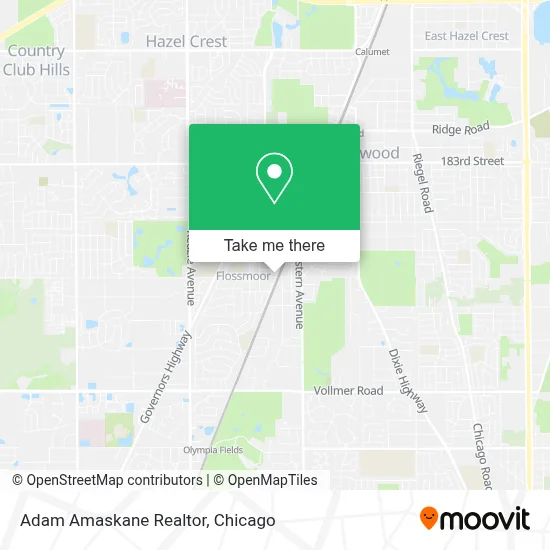 Adam Amaskane Realtor map