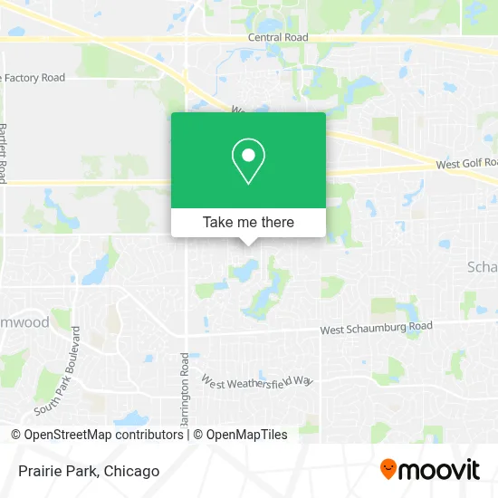 Prairie Park map
