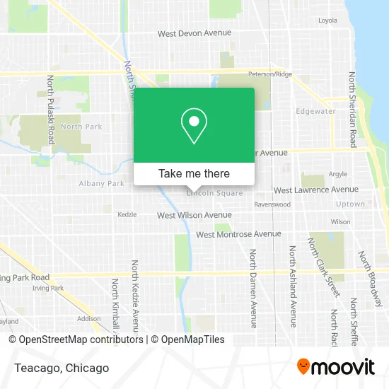 Teacago map