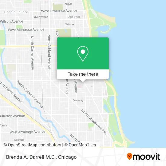 Brenda A. Darrell M.D. map