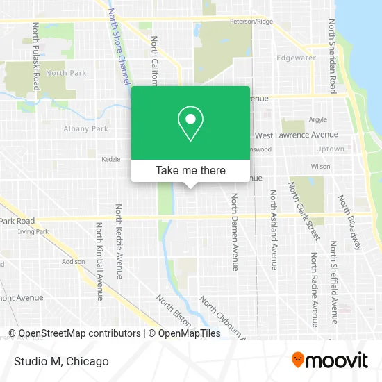 Studio M map