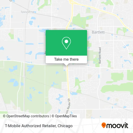 T-Mobile Authorized Retailer map