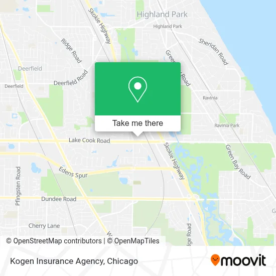 Kogen Insurance Agency map