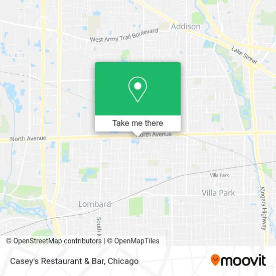 Casey's Restaurant & Bar map