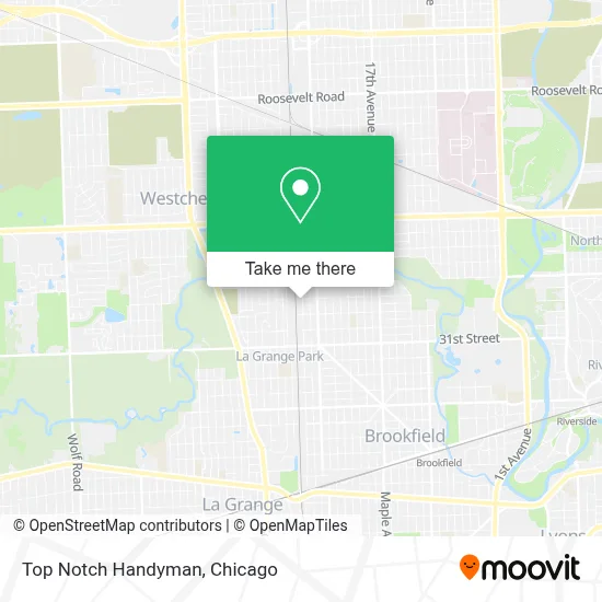 Top Notch Handyman map