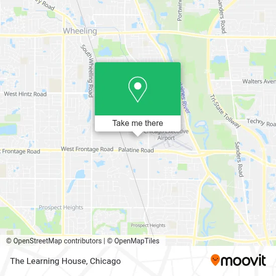 The Learning House map