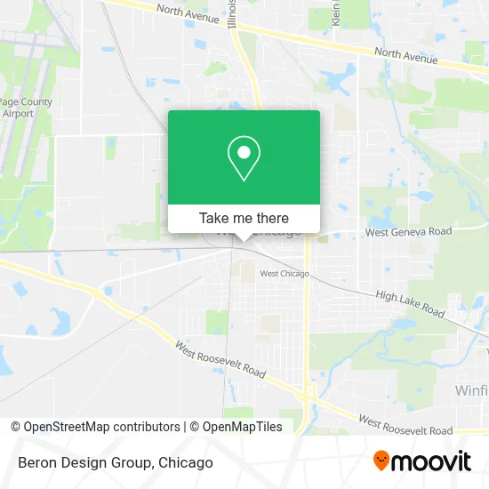 Beron Design Group map