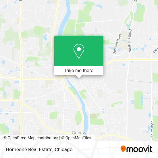 Homeone Real Estate map