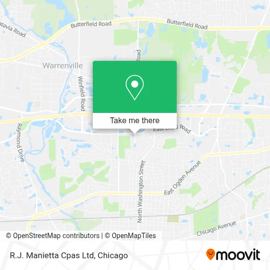 R.J. Manietta Cpas Ltd map