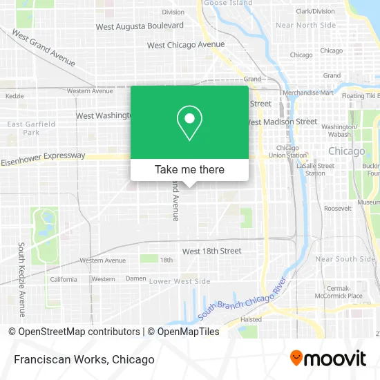 Franciscan Works map