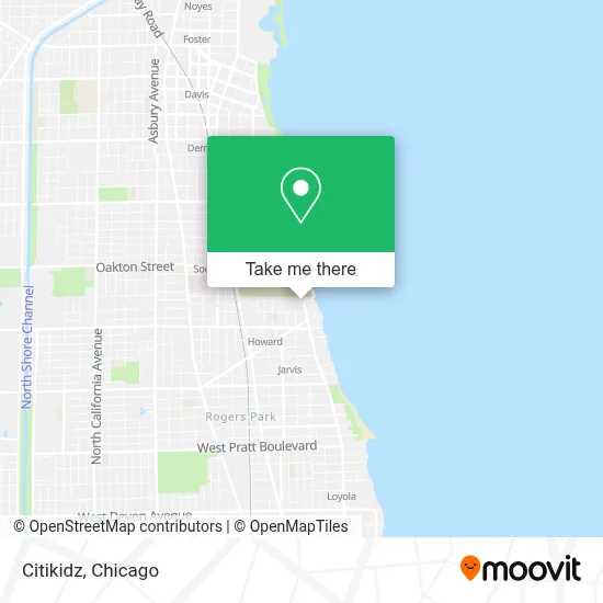 Citikidz map