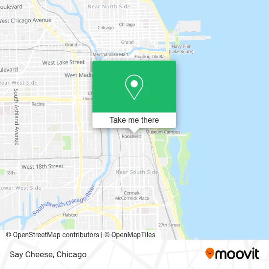 Say Cheese map
