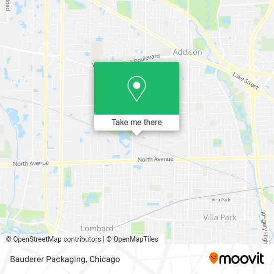 Bauderer Packaging map