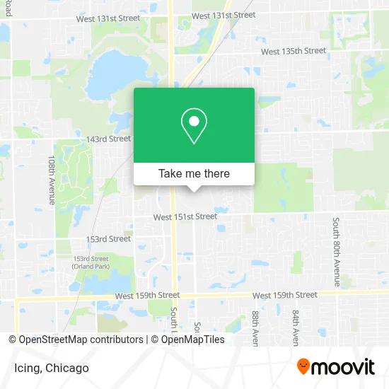 Icing map