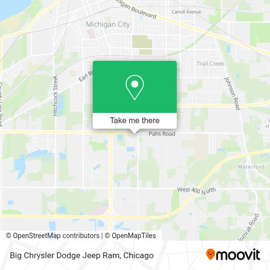 Big Chrysler Dodge Jeep Ram map