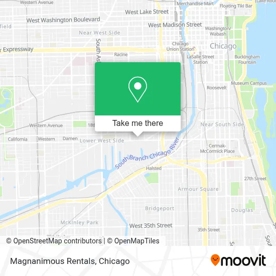 Magnanimous Rentals map