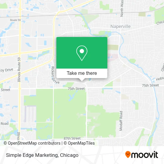 Simple Edge Marketing map