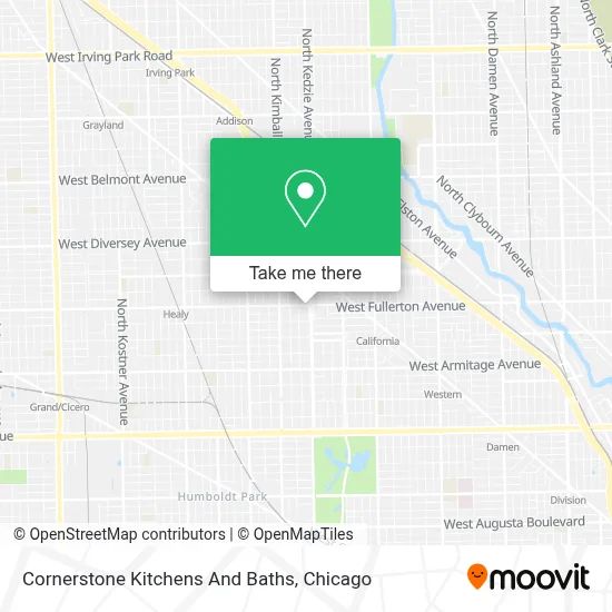 Cornerstone Kitchens And Baths map