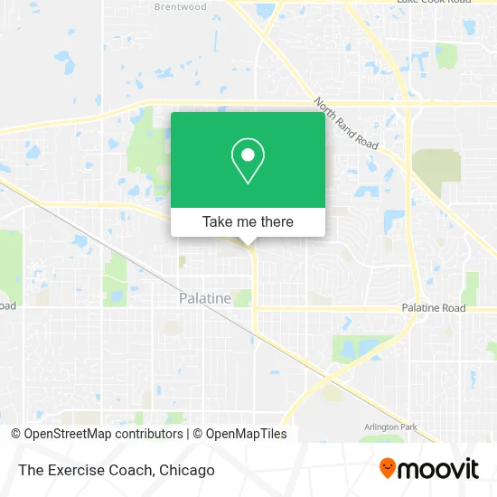 The Exercise Coach map