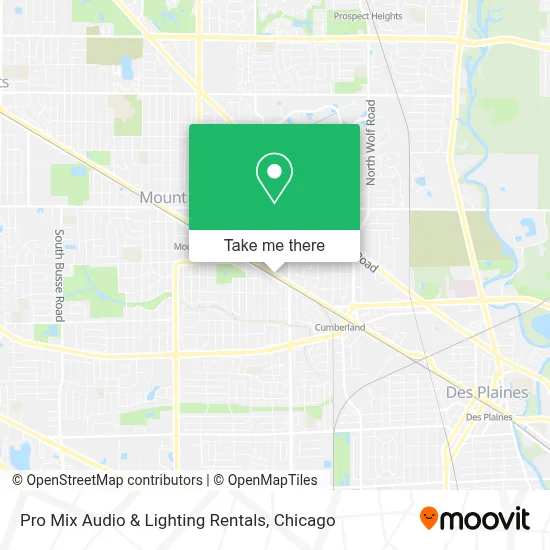 Pro Mix Audio & Lighting Rentals map
