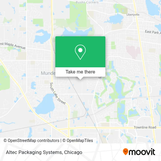 Altec Packaging Systems map