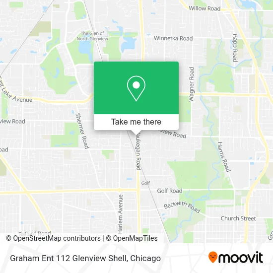 Graham Ent 112 Glenview Shell map