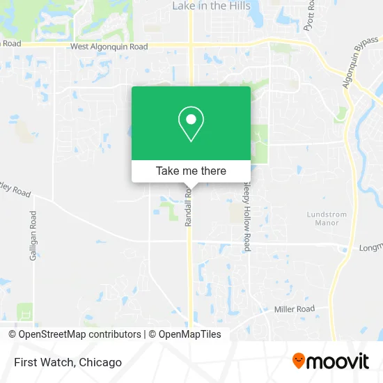 First Watch map