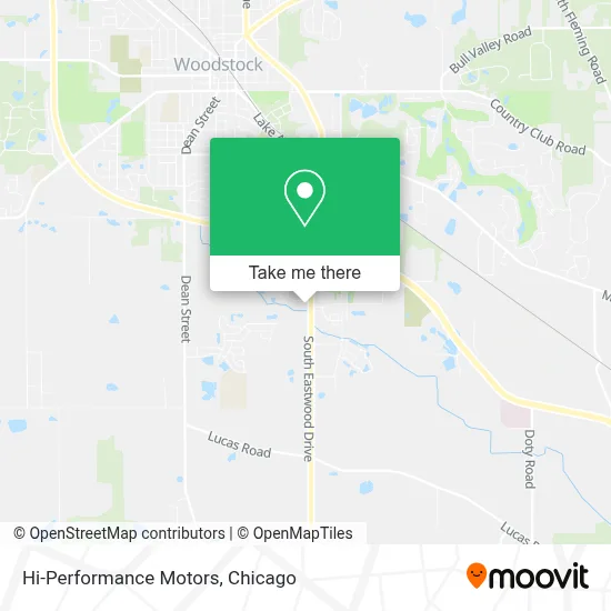 Hi-Performance Motors map