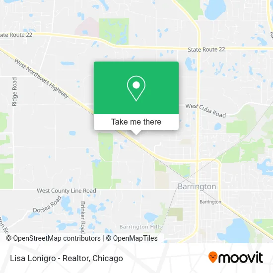 Lisa Lonigro - Realtor map