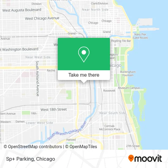 Sp+ Parking map