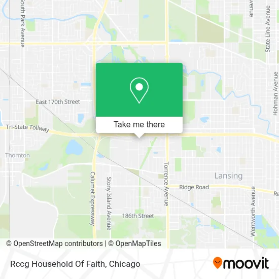 Rccg Household Of Faith map
