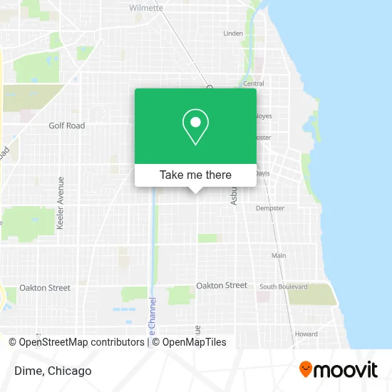 Dime map