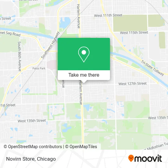 Novirn Store map