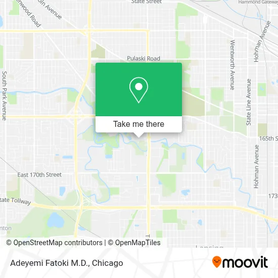Adeyemi Fatoki M.D. map