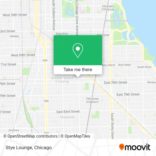 Stye Lounge map