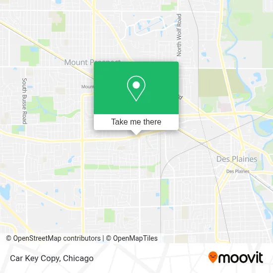 Car Key Copy map