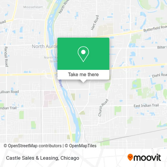Castle Sales & Leasing map