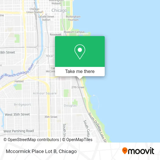 Mccormick Place Lot B map