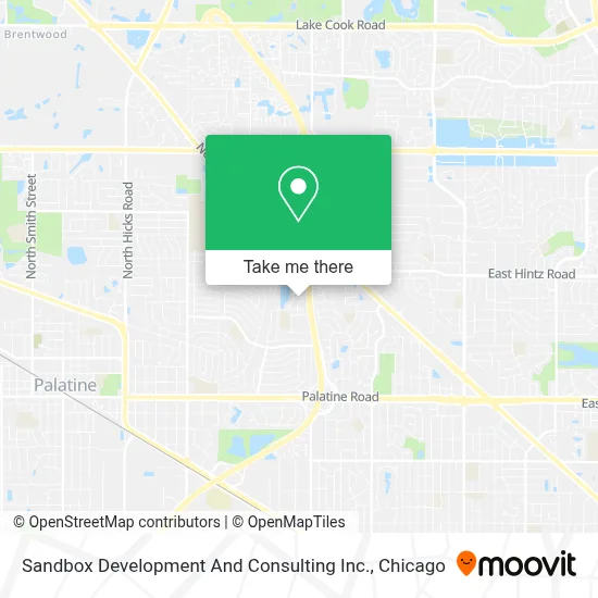 Sandbox Development And Consulting Inc. map