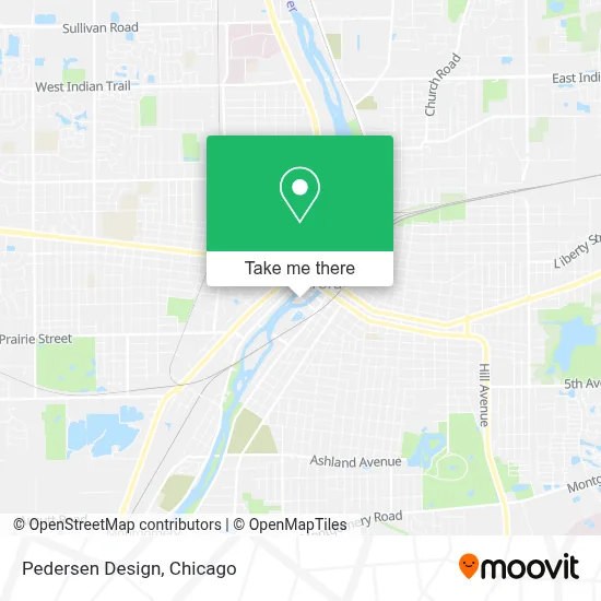 Pedersen Design map