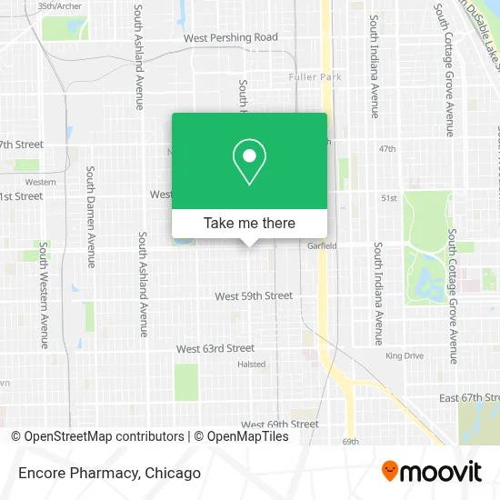 Encore Pharmacy map