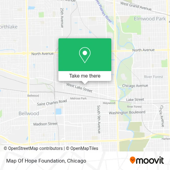 Map Of Hope Foundation map