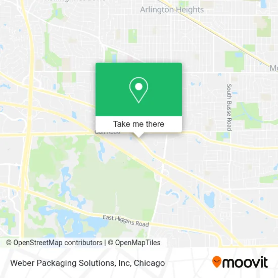 Weber Packaging Solutions, Inc map