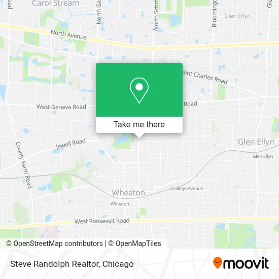 Steve Randolph Realtor map
