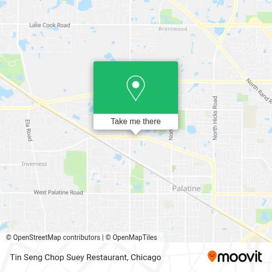 Tin Seng Chop Suey Restaurant map