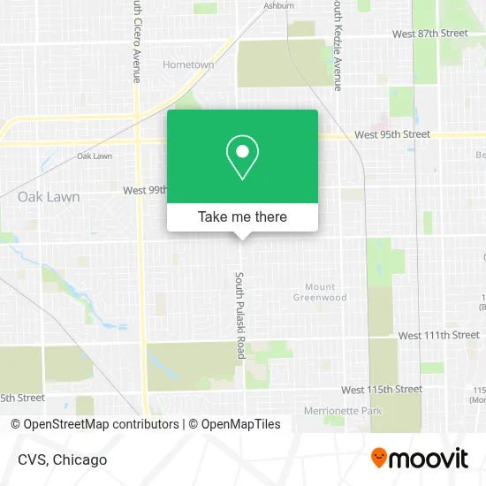 Cvs map