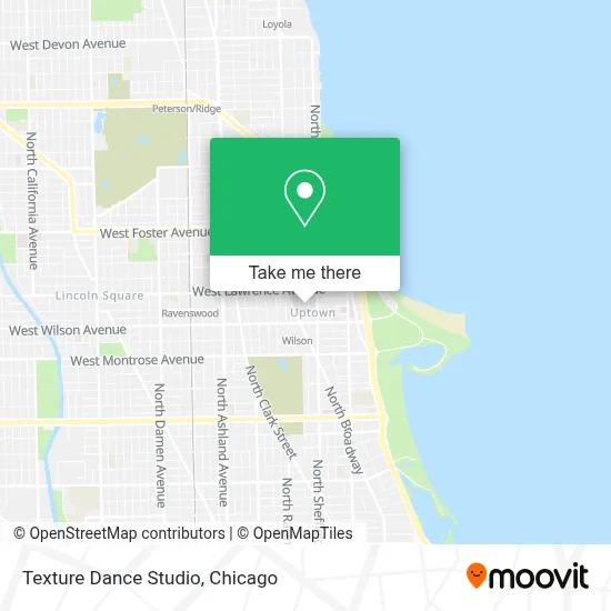 Texture Dance Studio map
