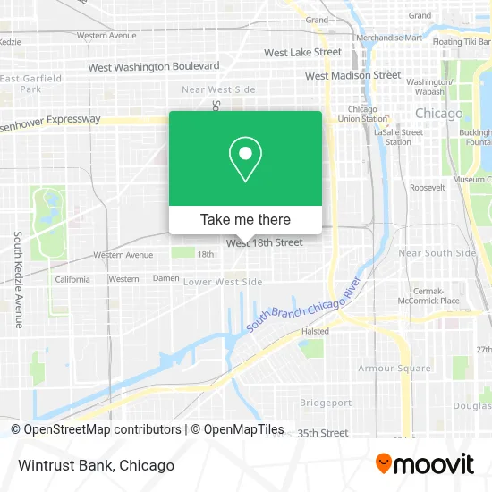 Wintrust Bank map