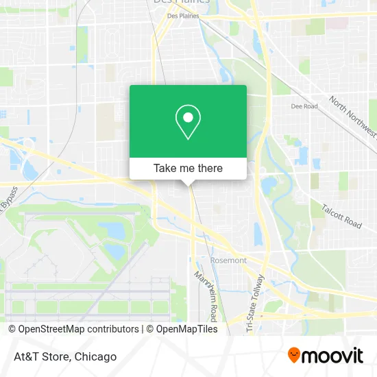 At&T Store map