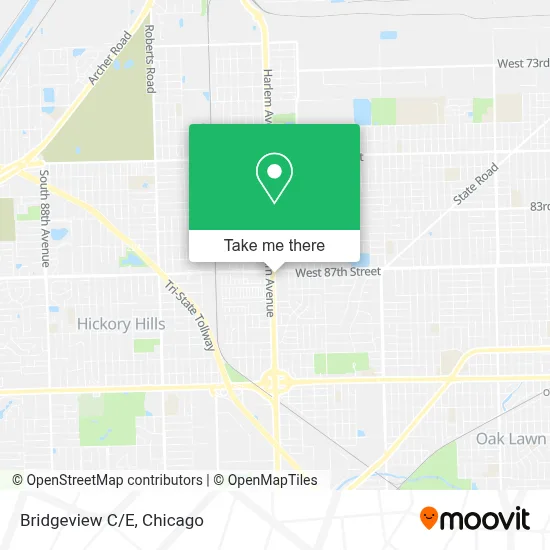 Bridgeview C/E map
